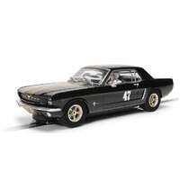 SCALEXTRIC C4405 FORD MUSTANG BLACK AND GOLD NUMBER 47