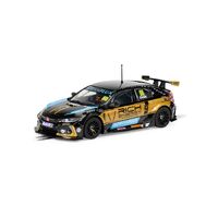 SCALEXTRIC C4409 HONDA CIVIC FK8 TYPE R BRITISH TOURING CAR CHAMPIONSHIP 2022 BTC RACING JOSH COOK 1/32 SCALE SLOT CAR