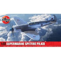 AIRFIX A02017B SUPERMARINE SPITFIRE PR.XIX 1/72 SCALE PLASTIC MODEL KIT AIRCRAFT