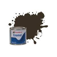 HUMBROL 10 SERVICE BROWN GLOSS ENAMEL PAINT