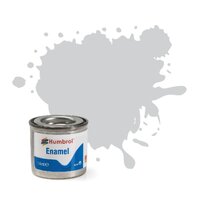 HUMBROL 11 ENAMEL SILVER FOX METALLIC PAINT 14ML