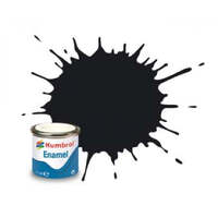 HUMBROL 33 BLACK MATT ENAMEL PAINT 14ML