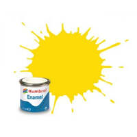 HUMBROL 69 YELLOW GLOSS ENAMEL PAINT 14ML