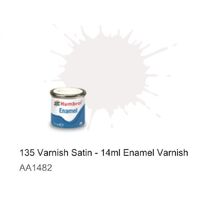 HUMBROL 135 VARNISH SATIN ENAMEL PAINT