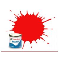 HUMBROL 1321 CLEAR COLOUR RED ENAMEL PAINT