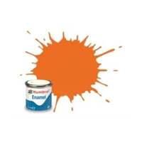 HUMBROL 1322 CLEAR COLOUR ORANGE ENAMEL PAINT