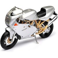 BURAGO 51063 DUCATI SUPERSPORT 900 FINAL EDITION 1/18 SCALE DIECAST MODEL MOTORBIKE