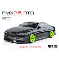 MST 531901BK RMX 2.5 RTR JZ3 BLACK BRUSHED REMOTE CONTROL DRIFT CAR BATTERY AND CHARGER NOT INCLUDED