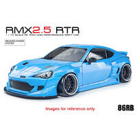 MST 531905LB RMX 2.5 RTR 86RB LIGHT BLUE BRUSHED REMOTE CONTROL DRIFT CAR BATTERY AND CHARGER NOT INCLUDED