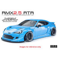 MST 533905LB RMX 2.5 RTR 86RB LIGHT BLUE BRUSHLESS REMOTE CONTROL DRIFT CAR BATTERY AND CHARGER NOT INCLUDED