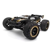 BLACKZON BZ540103 SLYDER ST 1/16 4WD GOLD AND BLACK BRUSHED ELECTRIC STADIUM TRUCK WITH LEDs READY TO RUN