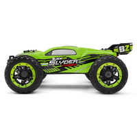 BLACKZON 540202 SLYDER TURBO 2S BRUSHLESS STADIUM TRUCK GREEN 1/16 SCALE  4WD