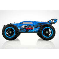 BLACKZON 540203 SLYDER TURBO 2S BRUSHLESS STADIUM TRUCK BLUE 1/16 SCALE  4WD