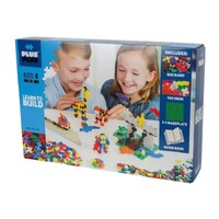 PLUS PLUS LEARN TO BUILD BASIC 600PC WITH BASEPLATES AND GUIDE BOOK CREATIVE CONSTRUCTION BLOCKS