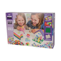 PLUS PLUS LEARN TO BUILD PASTEL 600PC WITH BASEPLATES AND GUIDE BOOK CREATIVE CONSTRUCTION BLOCKS