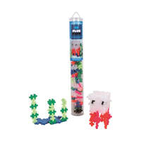 PLUS PLUS AQUA TUBE - JELLYFISH 100PC CREATIVE CONSTRUCTION BLOCKS