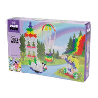 PLUS PLUS PASTEL RAINBOW HOT AIR BALLOON 360PC CREATIVE CONSTRUCTION BLOCKS