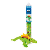 PLUS PLUS DINOSAUR TUBE - SPINOSAURUS 100PC CREATIVE CONSTRUCTION BLOCKS