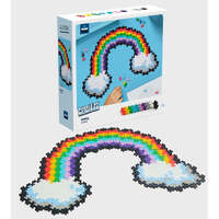 PLUS PLUS PUZZLE BY NUMBER RAINBOW 500PC