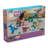 PLUS PLUS LEARN TO BUILD DINOSAURS 600PC WITH BASEPLATES CREATIVE CONSTRUCTION BLOCKS