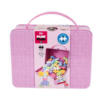 PLUS PLUS BIG METAL SUITCASE PINK - PASTEL 70PC CREATIVE CONSTRUCTION BLOCKS