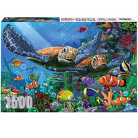 RGS GROUP 7259 TURTLES OF THE DEEP 1500PC JIGSAW PUZZLE