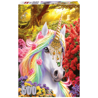 RGS GROUP 7262 RAINBOW UNICORN 500PC JIGSAW PUZZLE