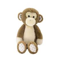 BEVERLY HILLS TEDDY BEAR COMPANY WORLDS SOFTEST PLUSH SMALL 25CM - MONKEY