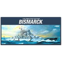 ACADEMY 14109 GERMAN BATTLESHIP BISMARCK 1/350 PLASTIC MODEL KIT