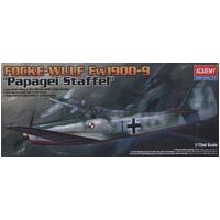 ACADEMY 12439 PLANE FOCKE-WULF FW19 MODEL AIRCRAFT 1/72