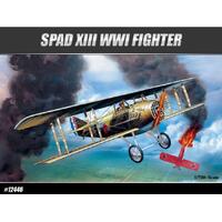 ACADEMY 12446 SPAD XIII MODEL AIRCRAFT 1/72