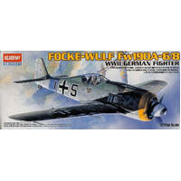 ACADEMY 12480 FOCKEWULF FW190 MODEL AIRCRAFT 1/72