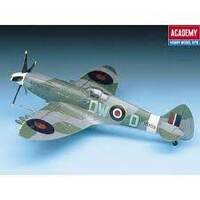 ACADEMY 12484 SPITFIRE MK.XIVC 1/72 SCALE AIRCRAFT PLASTIC MODEL KIT