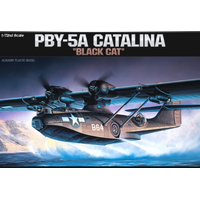 ACADEMY 12487 PBY-5A BLACK CAT CATALINA  AUST DECALS 1:72 PLASTIC MODEL KIT