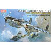 ACADEMY 12282 P-38 COMBINATION VERSION LIGHTNING 1:48 PLASTIC MODEL KIT603550022159