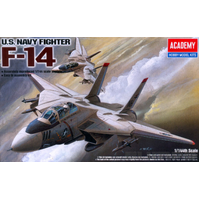 ACADEMY 12608 U.S. NAVY FIGHTER F-14 MODEL AIRCRAFT 1/144