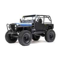 AXIAL SCX10 III JEEP CJ-7 4WD ROCK CRAWLER READY TO RUN GREY AND BLUE