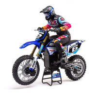 LOSI PROMOTO-MX 1/4 SCALE MOTORCYCLE READY TO RUN CLUBMX SCHEME BLUE WHITE AND BLACK LOS06000T2