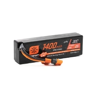 SPEKTRUM SPMX142S30H2 1400MAH 2S 7.4V SMART G2 30C LIPO BATTERY WITH IC2 CONNECTOR GROM