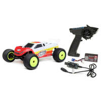 LOSI MINI T 2.0 BRUSHLESS READY TO RUN 1/18 2WD STADIUM TRUCK RED INCLUDES BATTERY AND CHARGER