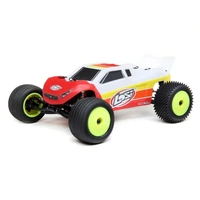 LOSI MINI T 2.0 BRUSHLESS READY TO RUN 1/18 2WD STADIUM TRUCK RED INCLUDES BATTERY AND CHARGER