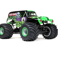 LOSI 04021T1 LMT GRAVE DIGGER SOLID AXLE MONSTER TRUCK READY TO RUN REMOTE CONTROL MONSTER TRUCK