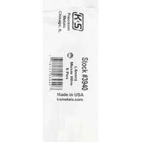 K&S 3940 MUSIC WIRE 0.5MM (1METER) 5PACK