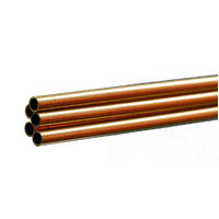 K&S 8127 BRASS ROUND TUBE 1/8 X .014