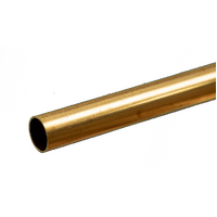 K&S 8133 BRASS ROUND TUBE 5/16 X .014