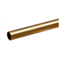 K&S 8134 BRASS ROUND TUBE 11/32 X .014 (8.73MM)