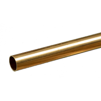 K&S 8138 BRASS ROUND TUBE 15/32 X .014