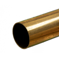 K&S 8141 BRASS ROUND TUBE 9/16 X .014