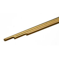 K&S 8162 BRASS ROD 1/16INCH (1.57MM)