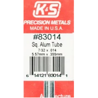 K&S 83014 SQUARE ALUMINIUM TUBE